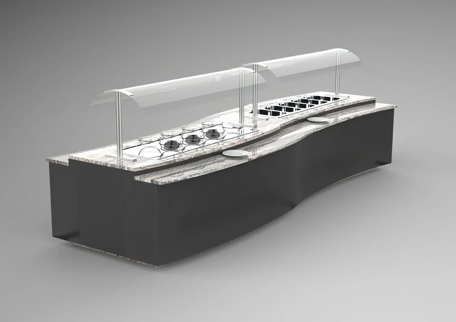Final buffet counter design